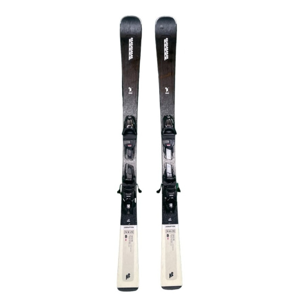 K2 Disruption 76 W LTD : skis alpins pour femmes, vue rapprochée.
