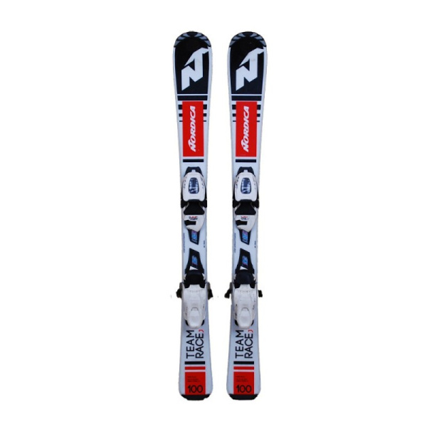 Skis Nordica Team Race J pour enfants, vue latérale complète
