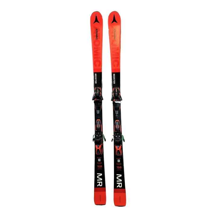 Atomic Redster MR : skis avec fixations, prêts à l'emploi.