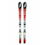 Nordica Dobermann Spitfire J : skis de piste pour enfants, vue rapprochée.