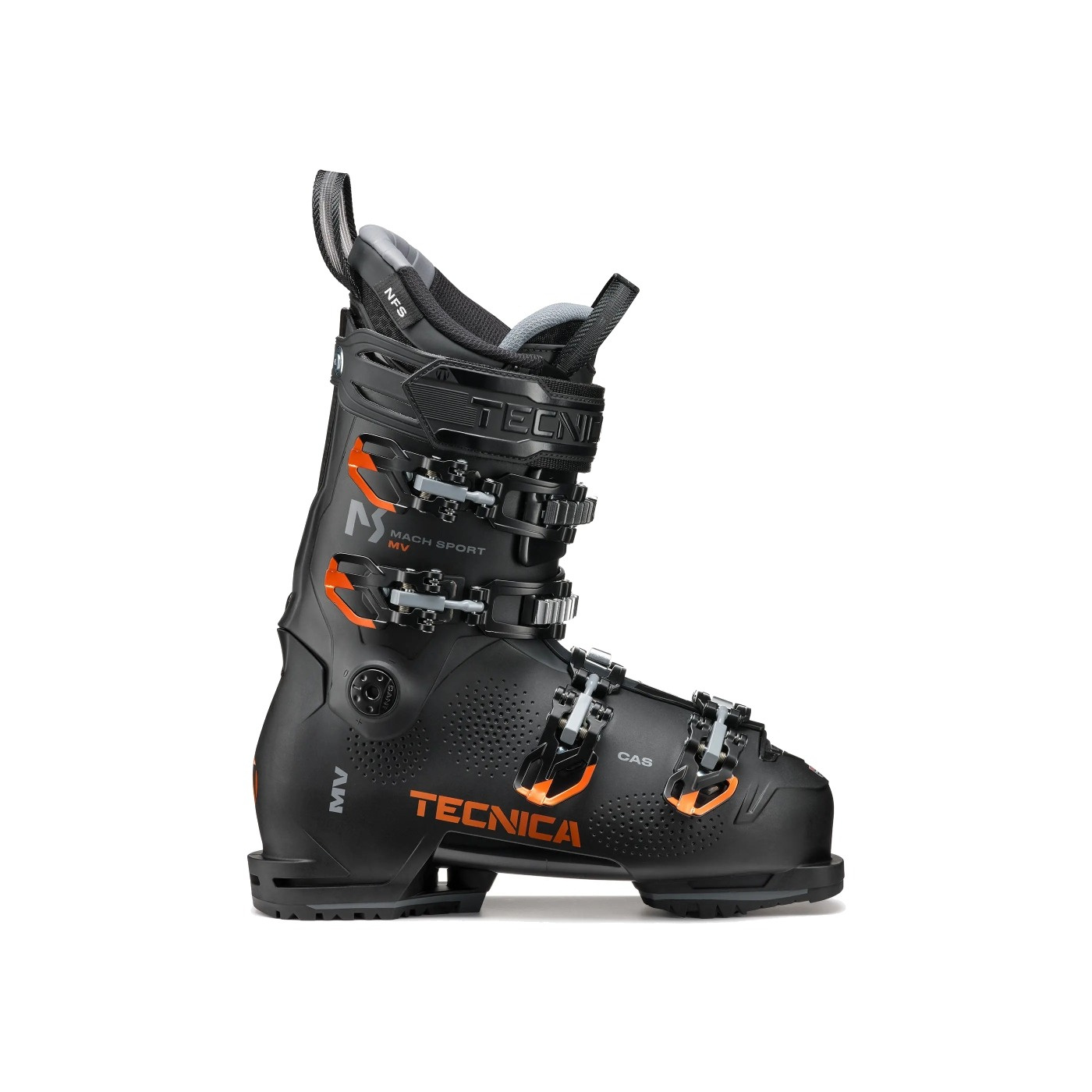 Technica Mach Sport MV 100 GW : chaussure de ski performante, vue latérale.