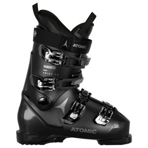 Atomic Hawk Prime 85 S W GW : Vue latérale du ski de randonnée noir et gris.