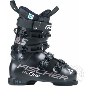 Fischer RC One 8.5 Black WS : chaussure de ski performante, vue latérale.