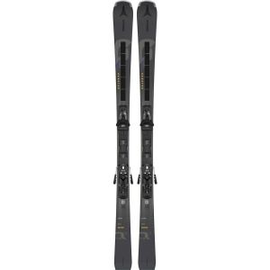 Atomic Redster Q7.8 2025 : skis alpins avec fixations, vue de dessus.