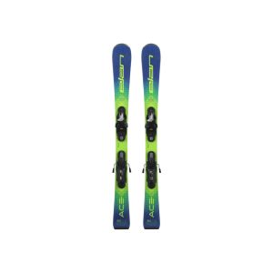 Elan RC Ace 2024 : skis avec fixations, vue de dessus.